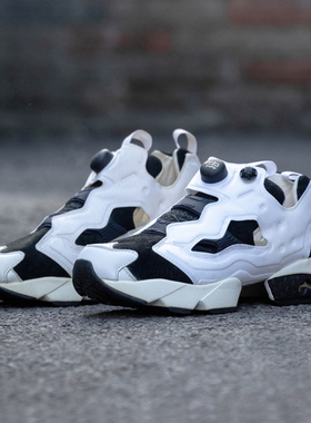 Reebok锐步PUMP FURY男女增高春夏充气运动休闲跑鞋V62778 AR0445