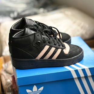 男女中帮防滑耐磨运动板鞋 Rivalry IE3075 阿迪达斯三叶草 Adidas