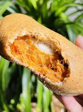 全麦辣松贝果100g 290大卡/枚 手作欧包time辣味肉松