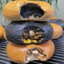欣小焙bagel夹心贝果面包欧包手工烘焙全麦黑芝麻肉松代早餐零食