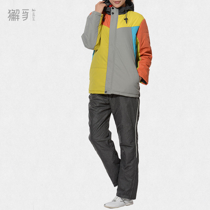 拼接武术秋冬季训练棉服