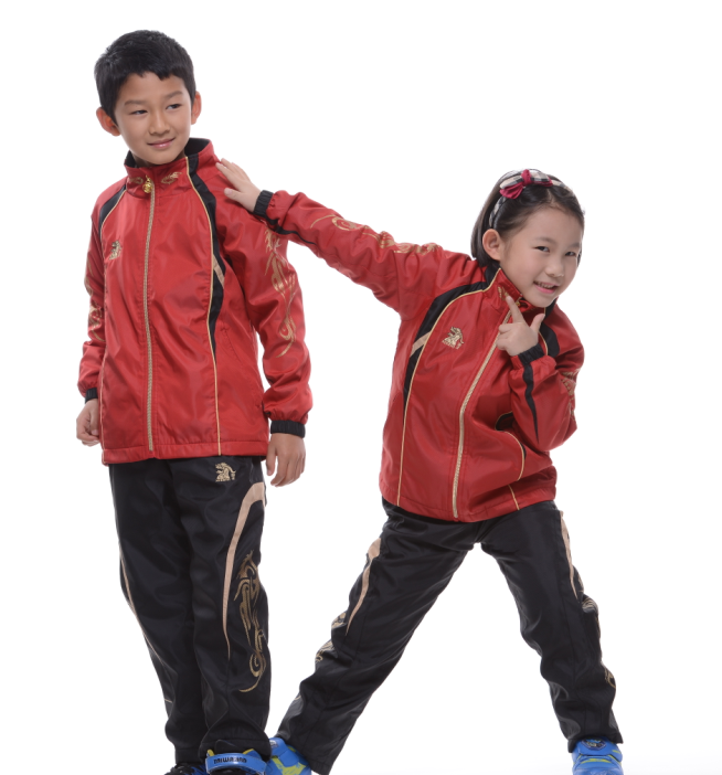 獬豸儿童麒麟运动服秋冬装武术