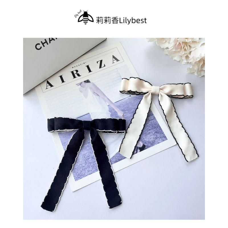 小香风复古蝴蝶结别针vintage