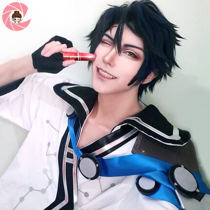 王者荣耀衣服东方曜COS服装男全套武士服动漫古风COSPLAY假发鞋剑