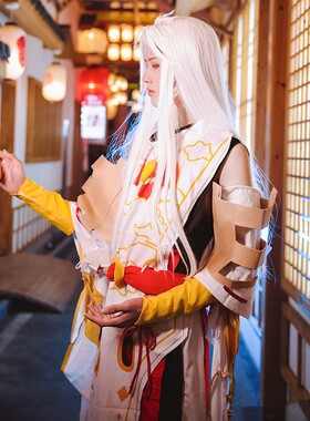 阴阳师SSR式神荒神宫金社COS衣服假发全套男动漫cosplay服装日系