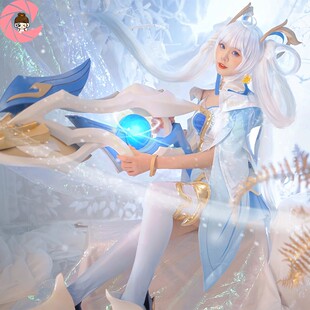 王者cos服孙尚香双生异界灵契cosplay假发鞋袜子衣服动漫全套装女