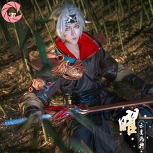 王者荣耀cos服东方曜FMVP云鹰飞将cosplay衣服假发鞋子剑全套装男