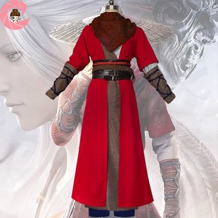 动漫画江湖之不良人红衣李星云cosplay服天暗星面具假发古风装男