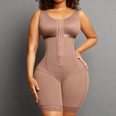 欧美跨境bodyshaper连体衣大码束腰收腹提臀紧身塑形衣美体塑身衣