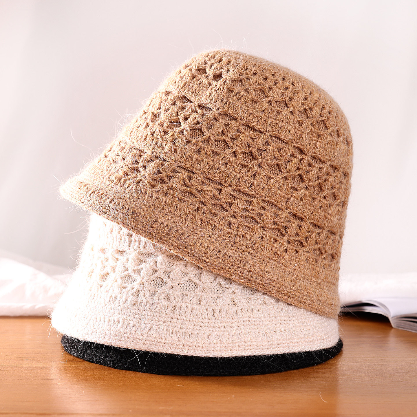 春秋手工编织镂空渔夫帽女士天时尚百搭保暖盆帽显脸小水桶0122ud,服饰配件/皮带/帽子/围巾,帽子,淘宝优惠券,粉丝福利购,淘宝优惠卷