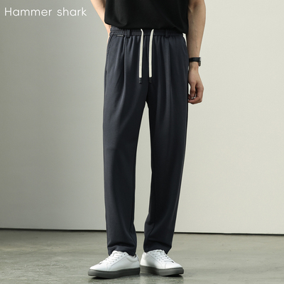 莫代尔休闲裤男士夏季通勤