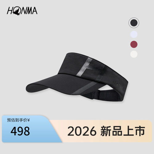 【专业高尔夫】HONMA2026新款男士空顶帽纹理清晰质感休闲运动