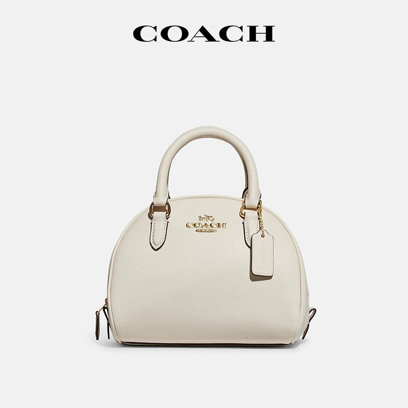 【官方授权】COACH/蔻驰贝壳包女气质百搭单肩时尚斜挎手提手拎包