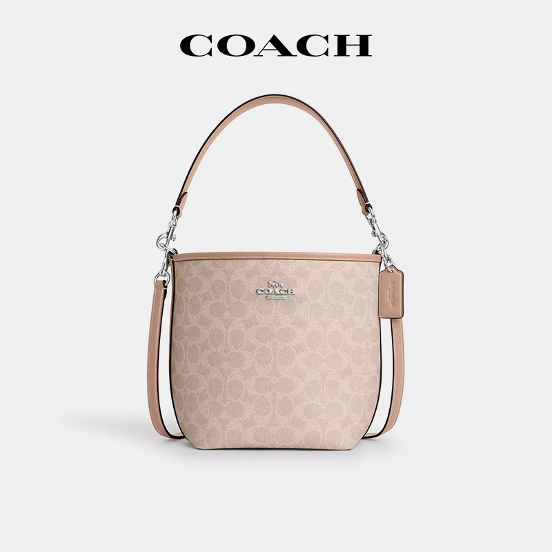COACH/蔻驰City新款老花水桶包