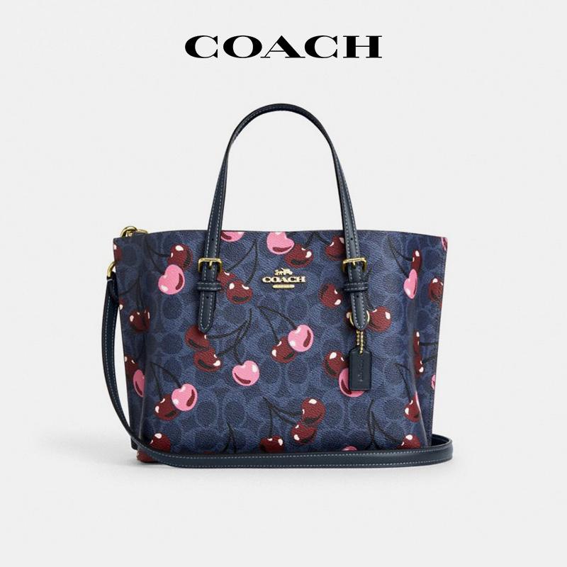 COACH/蔻驰Mollie新款樱桃托特包