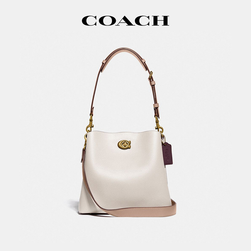 COACH水桶包专柜款单肩包
