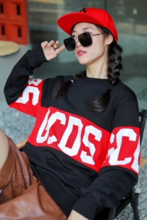 不带帽子卫衣 小众潮牌 欧洲时尚男女同款