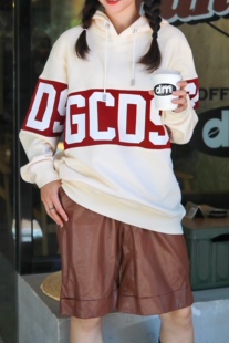 欧洲站 小众潮牌帽衫 男女同款情侣装 高品带帽卫衣