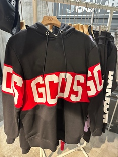 小众街头潮牌卫衣 时尚帽衫 拼接长裤 男女同款