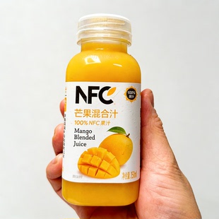 山姆代购农夫山泉NFC100%芒果混合汁250ml芒果混合果汁小瓶装正品