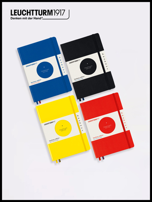 LEUCHTTURM1917德国灯塔1917包豪斯A5笔记本 bauhaus圆珠笔记事本