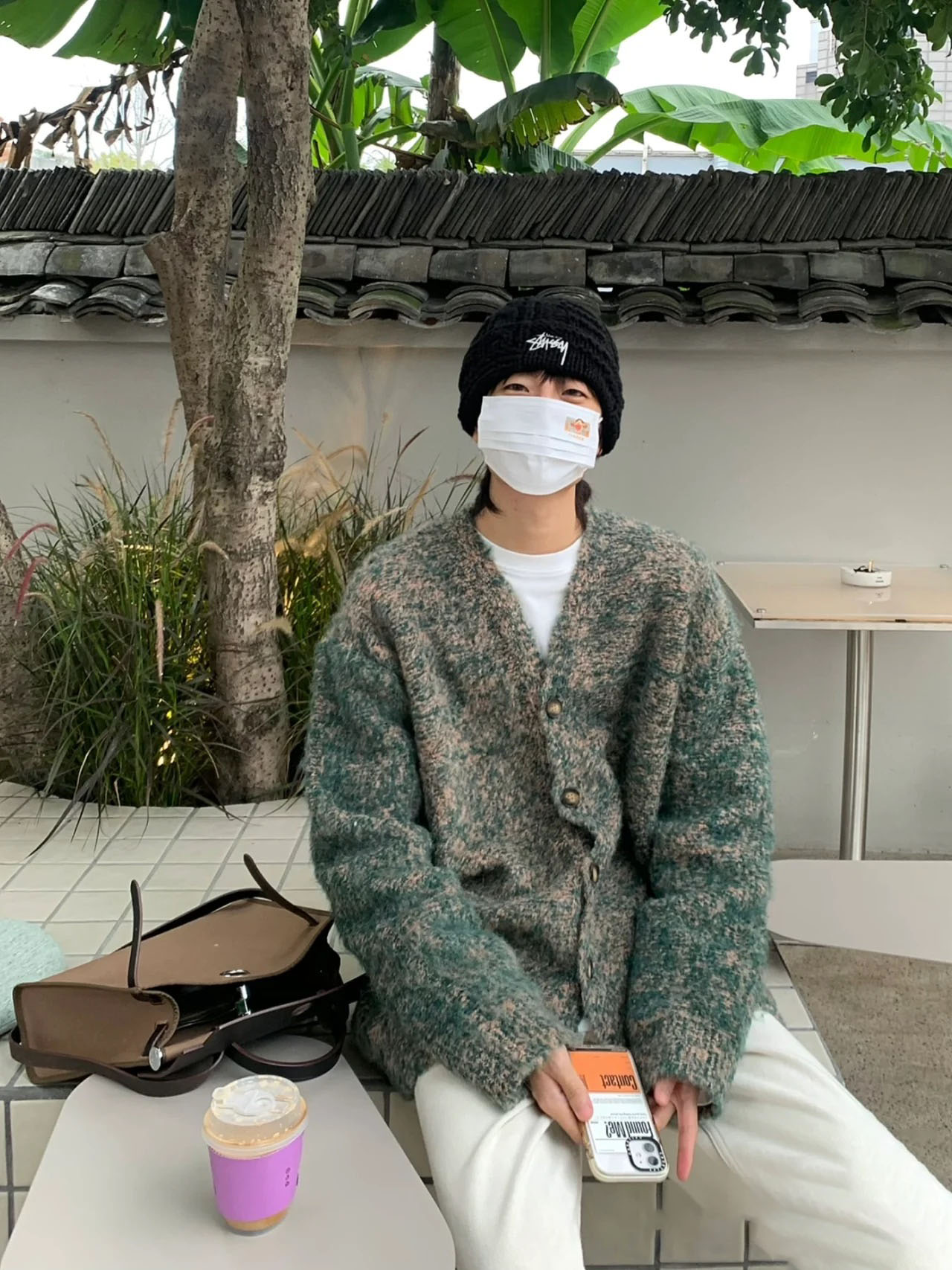 短款羊毛秋冬慵懒外套男