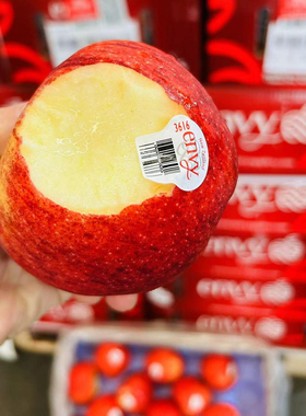 现货新西兰美国爱妃苹果Envy12个礼盒装HG级大果新鲜整箱水果顺丰