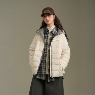 艾米可多轻便薄款羽绒服内胆休闲宽松中大童女童青少年装冬季新款