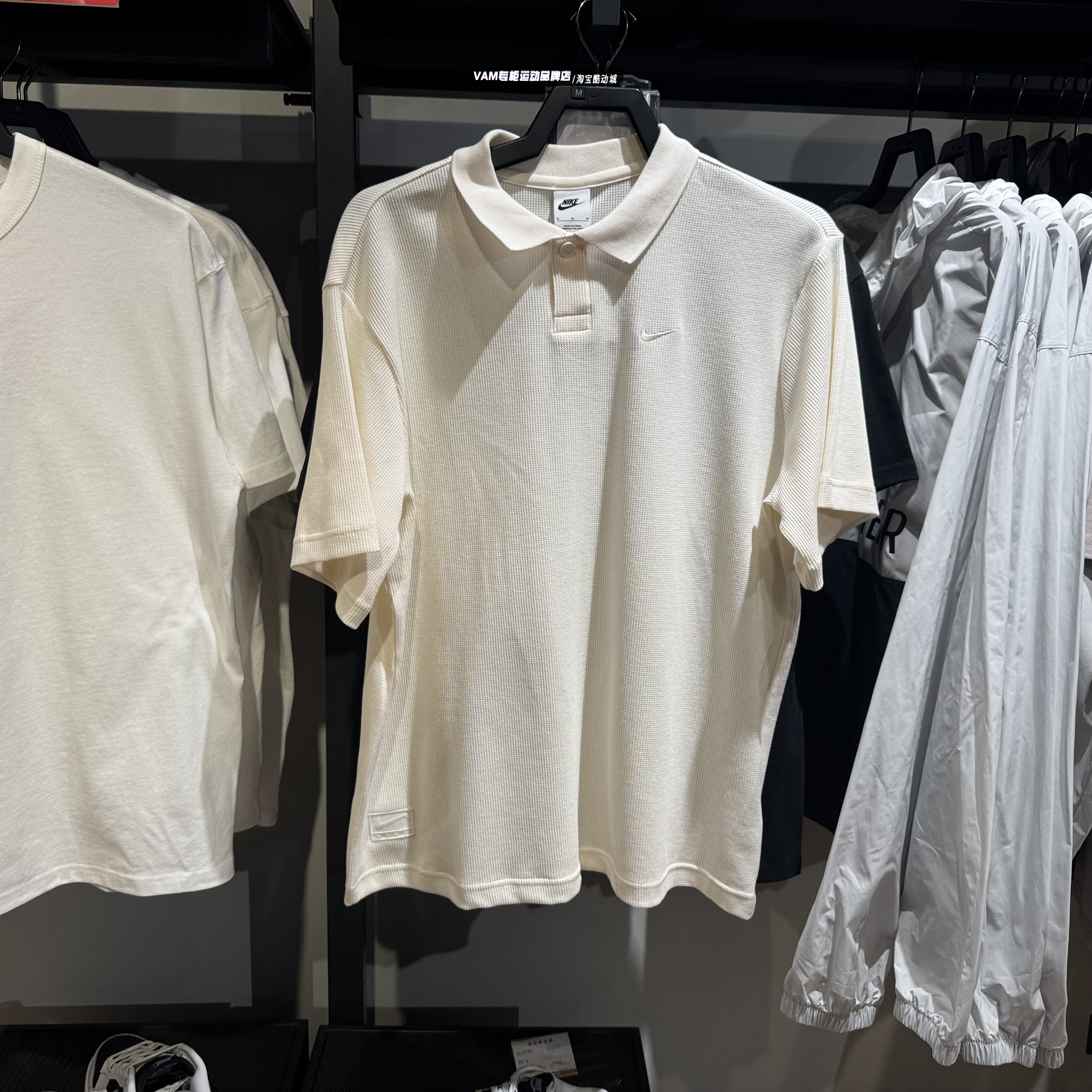 耐克2025春新款透气短袖T恤Polo