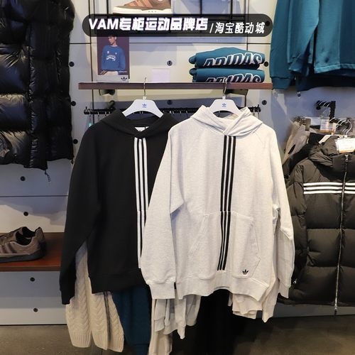 运动服套头衫卫衣阿迪达斯男子