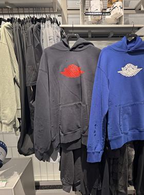 Nike耐克Jordan Rare Air男子针织黑色连帽卫衣套头衫IB3004-010