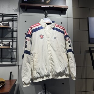 ADIDAS阿迪达斯JACKET男子保暖双面穿运动棉服 KC0093 KC0094