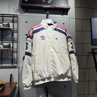 ADIDAS阿迪达斯JACKET男子保暖双面穿运动棉服 KC0094 KC0093