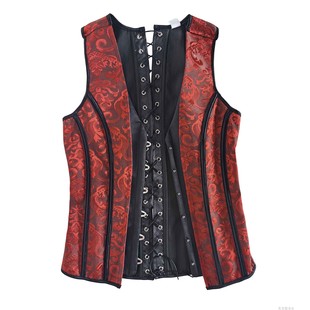 男士瘦腰训练器塑身马甲背心紧身束身衣上衣系绳松紧可调节男夹克