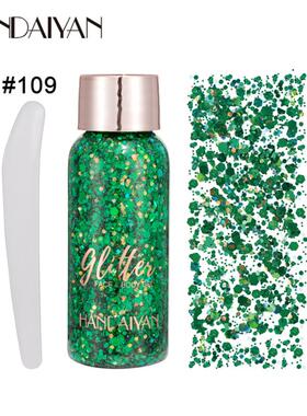 Handaiyan Eye Glitter Nail Hair Body Face Stickers Gel Art