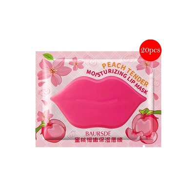 20pcs Crystal Collagen Lip Mask Lips Care Moisturizing Firmi
