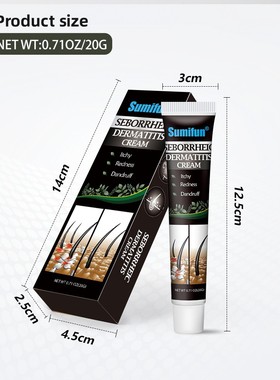 Seborrheic Dermatitis Care Head Itching Scalp Tinea Repair C