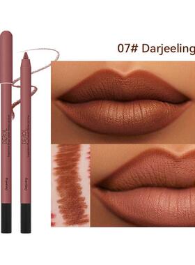Waterproof Nude Brown Lip Liner Lipstick Pencil Matte Red Pi