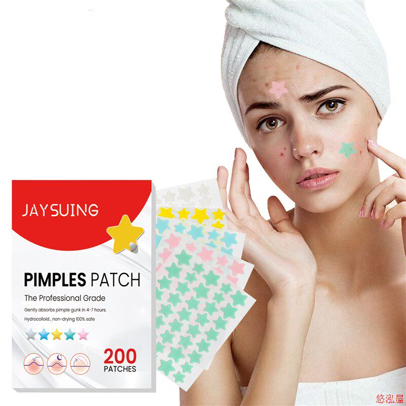 144pcs Star Pimple Patch Acne Colorful Invisible Acne