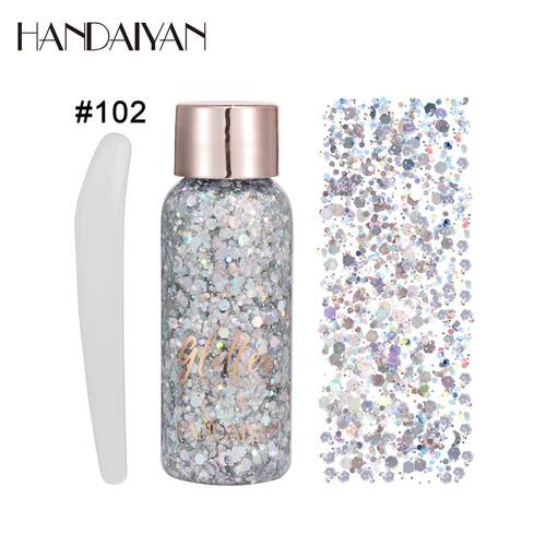 Handaiyan Eye Glitter Nail Hair Body Face Stickers Gel Art