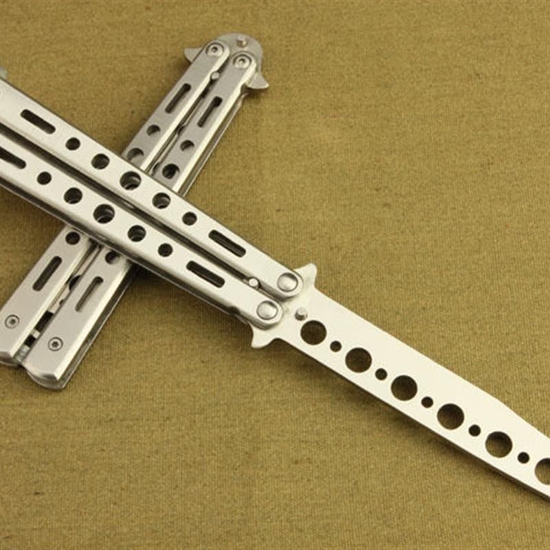 Butterfly Knife Trainer Practice Folding Training Knife 蝴蝶