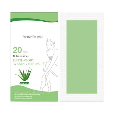 Depilatory Wax Strip Papers Face Body Hair Removal Wax Paper