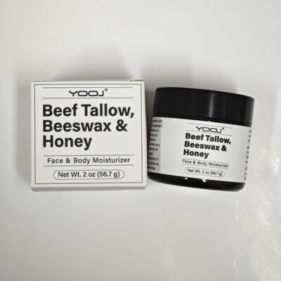蜂蜜牛脂膏Beef Tallow Beeswax and Honey牛油黄蜂蜜面霜牛脂膏