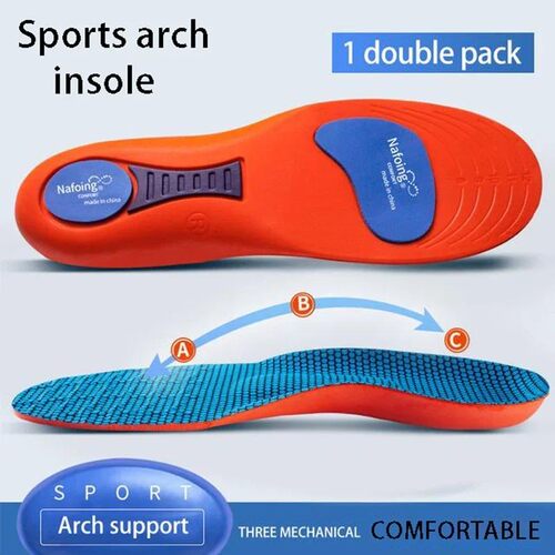 Sport Insoles for Shoes Sole Shock Absorption Deodorant Brea