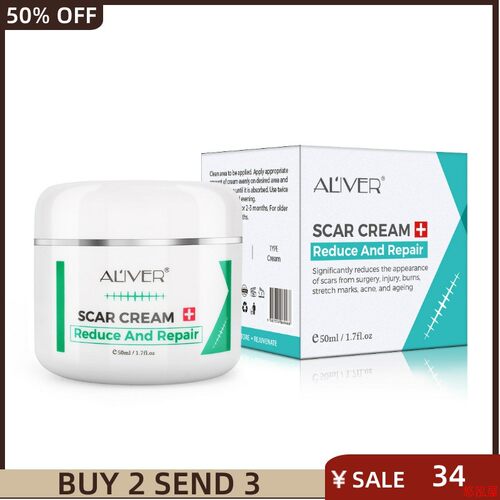 Scar repair and scar removal cream Stretch marks burns妊娠纹