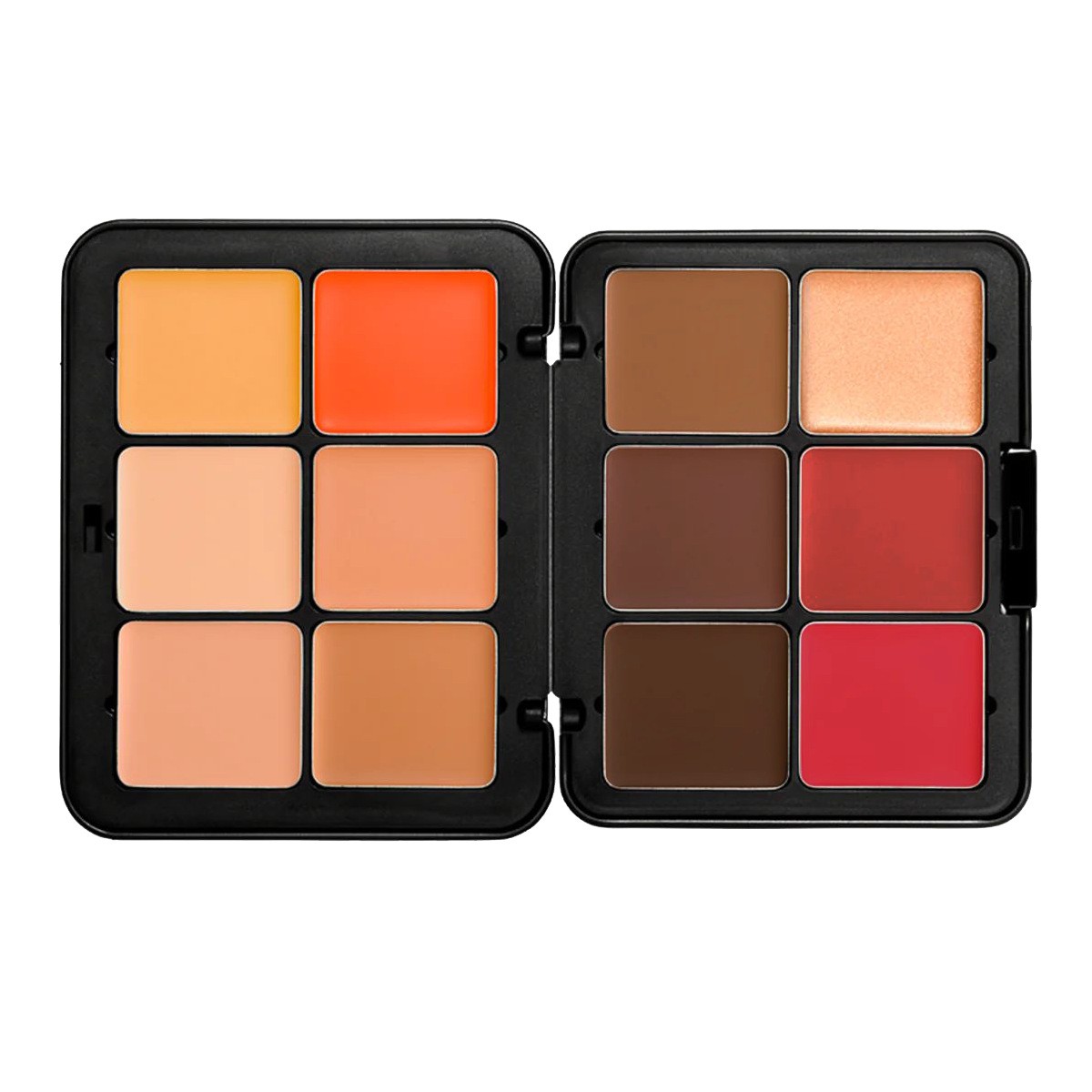 12-color iron box concealer blush cream matte highlight cont