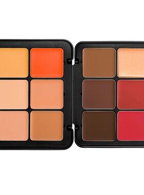 12-color iron box concealer blush cream matte highlight cont