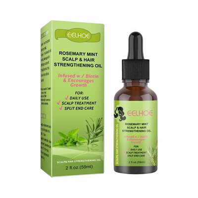 rosemary mint hair strengthening oil hair growth fluid scalp