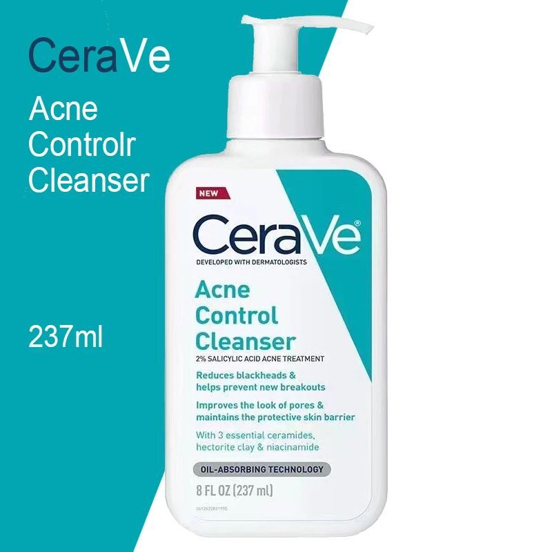 Original Cerave Facial Cleanser SA Control Oil Smoothing Fac