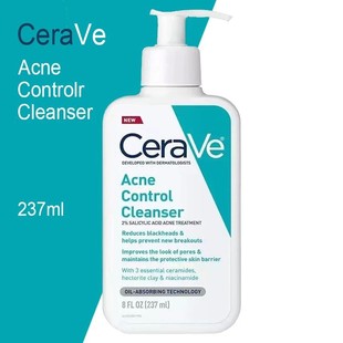 Original Cerave Facial Cleanser SA Control Oil Smoothing Fac